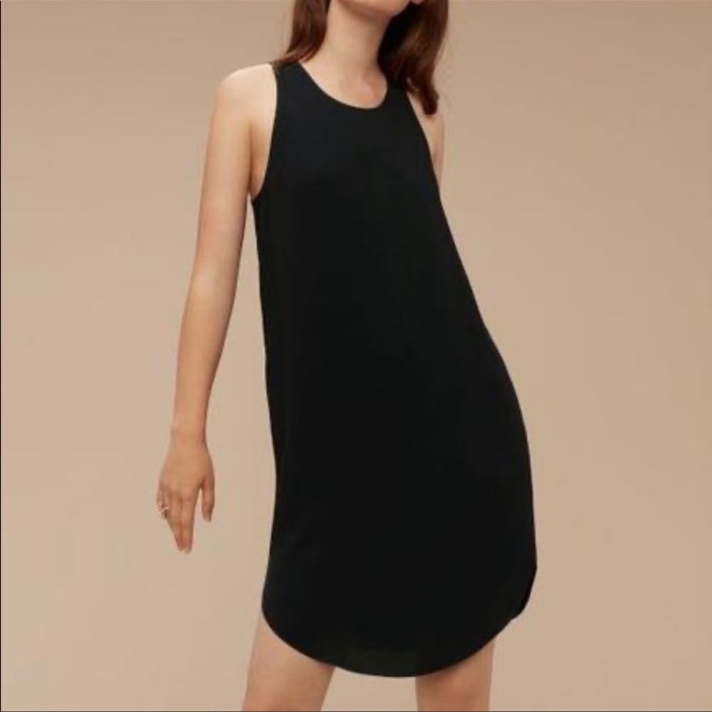 Aritzia Wilfred Black Dress